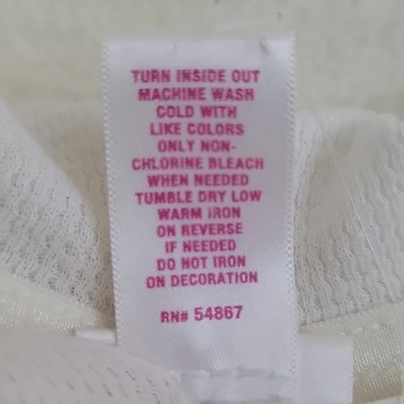 NWT Justice White Hoodie Cap Sleeve Bling Top L 14 - Picture 5 of 16